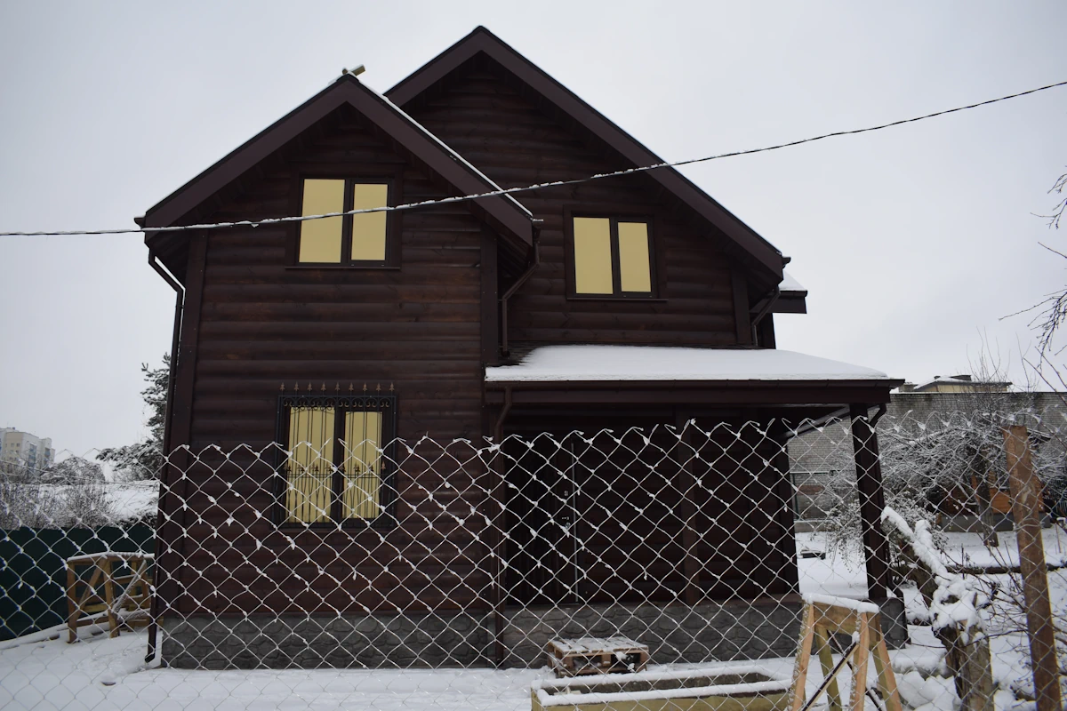 двухэтажный каркасный дом в Брянске