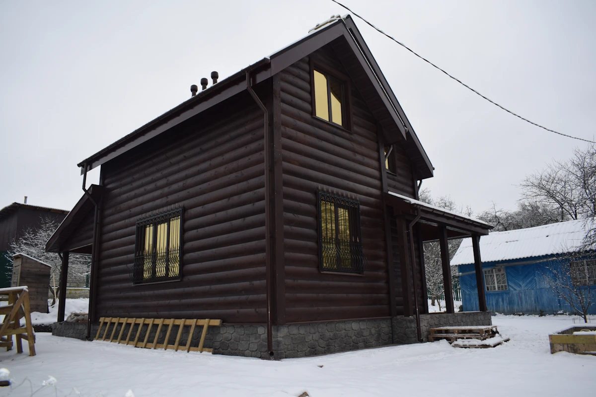 каркасный дом