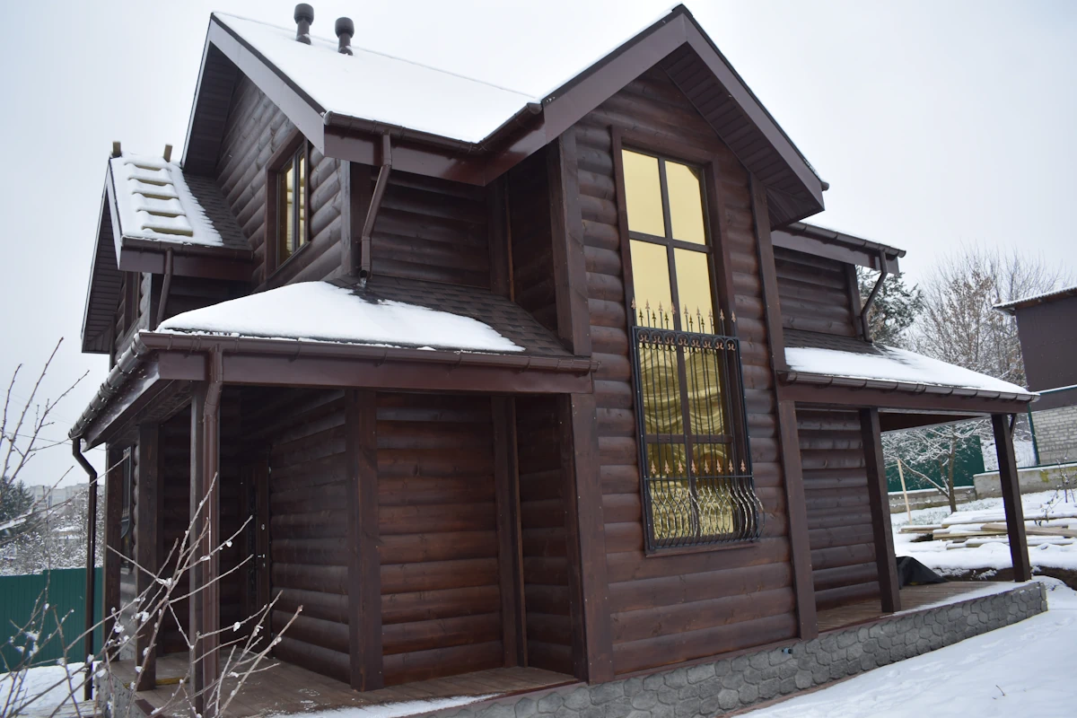 каркасный дом