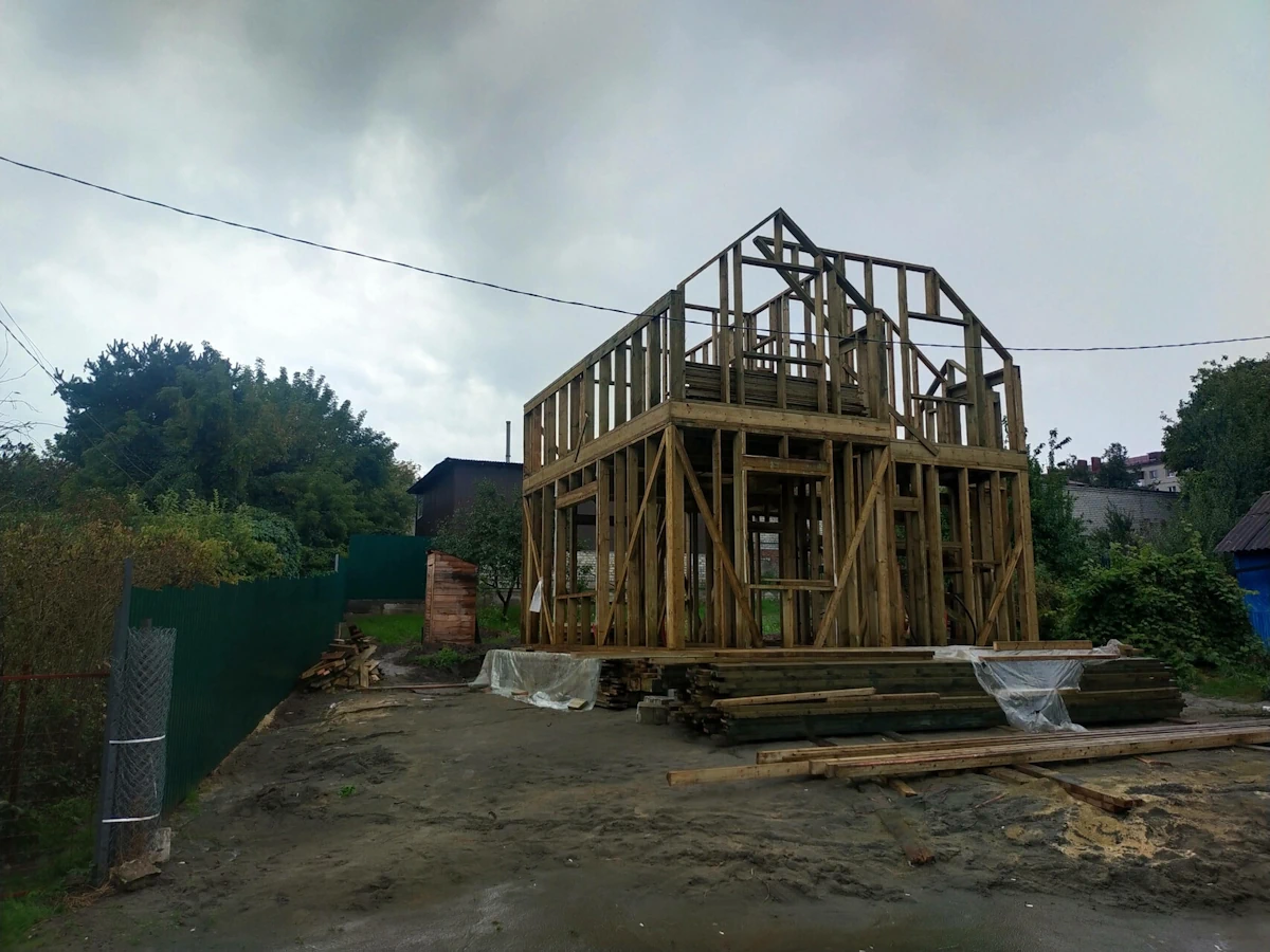каркас дома