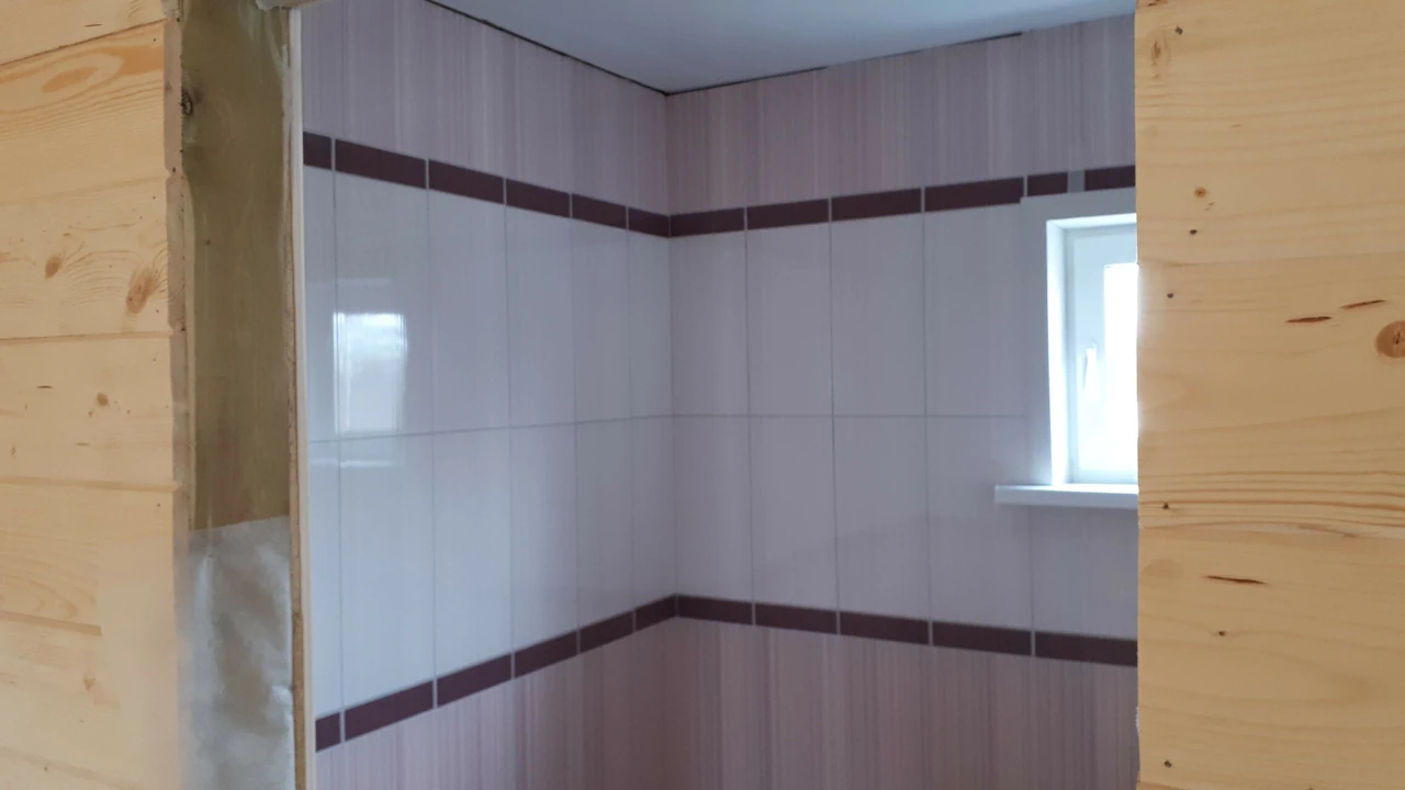 отделка в санузле