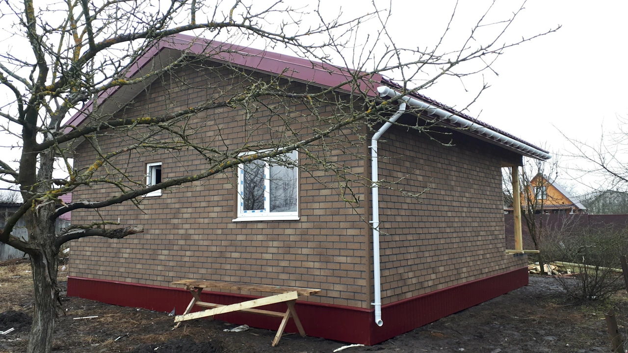 каркасный дом