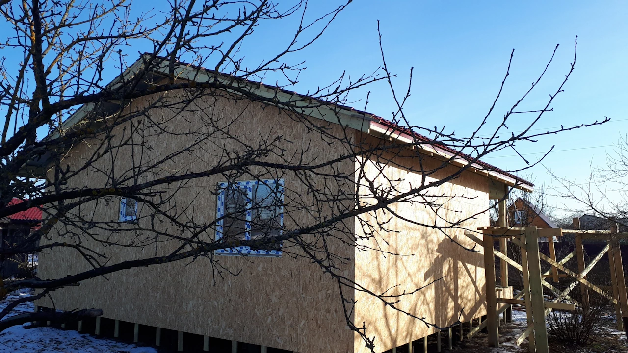 каркасный дом по проекту Герда