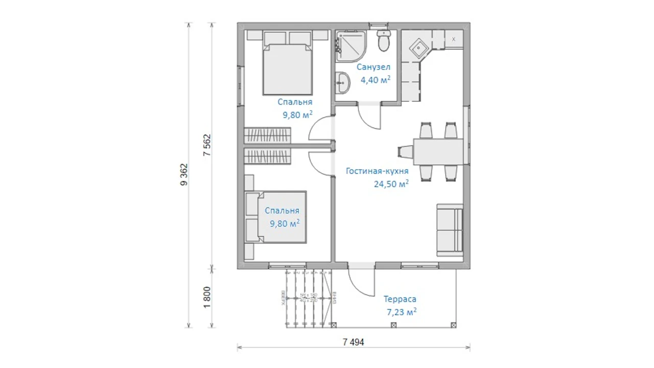 планировка Малфа
